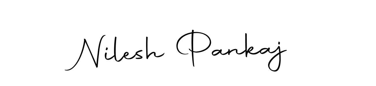Make a beautiful signature design for name Nilesh Pankaj. With this signature (Autography-DOLnW) style, you can create a handwritten signature for free. Nilesh Pankaj signature style 10 images and pictures png