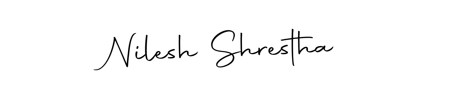 It looks lik you need a new signature style for name Nilesh Shrestha. Design unique handwritten (Autography-DOLnW) signature with our free signature maker in just a few clicks. Nilesh Shrestha signature style 10 images and pictures png