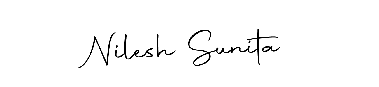 Check out images of Autograph of Nilesh Sunita name. Actor Nilesh Sunita Signature Style. Autography-DOLnW is a professional sign style online. Nilesh Sunita signature style 10 images and pictures png