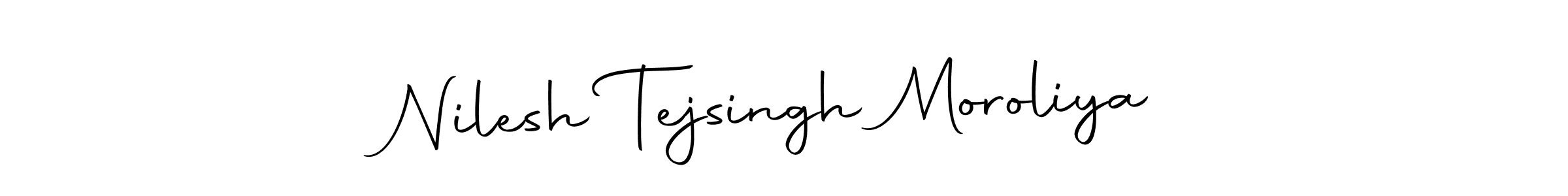Check out images of Autograph of Nilesh Tejsingh Moroliya name. Actor Nilesh Tejsingh Moroliya Signature Style. Autography-DOLnW is a professional sign style online. Nilesh Tejsingh Moroliya signature style 10 images and pictures png