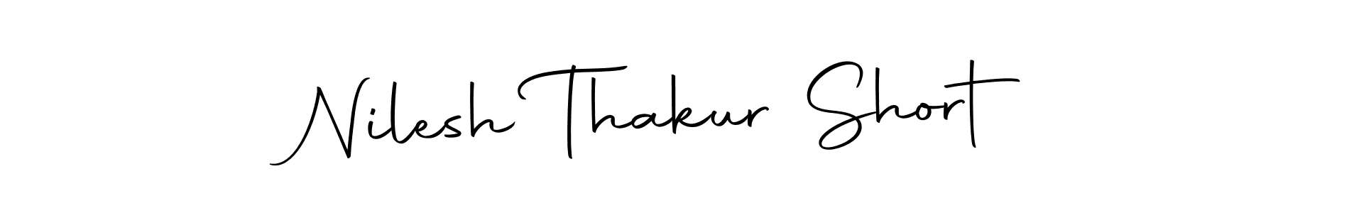 The best way (Autography-DOLnW) to make a short signature is to pick only two or three words in your name. The name Nilesh Thakur Short include a total of six letters. For converting this name. Nilesh Thakur Short signature style 10 images and pictures png