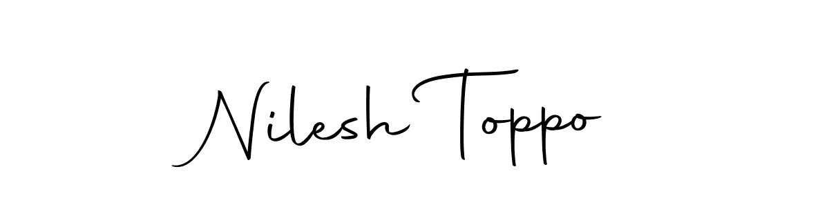 Best and Professional Signature Style for Nilesh Toppo. Autography-DOLnW Best Signature Style Collection. Nilesh Toppo signature style 10 images and pictures png
