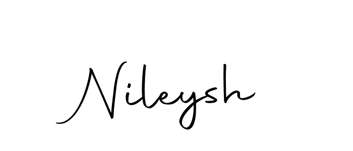 You should practise on your own different ways (Autography-DOLnW) to write your name (Nileysh) in signature. don't let someone else do it for you. Nileysh signature style 10 images and pictures png