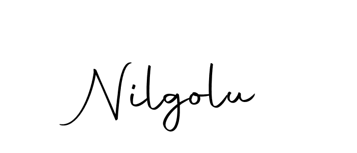 You should practise on your own different ways (Autography-DOLnW) to write your name (Nilgolu) in signature. don't let someone else do it for you. Nilgolu signature style 10 images and pictures png