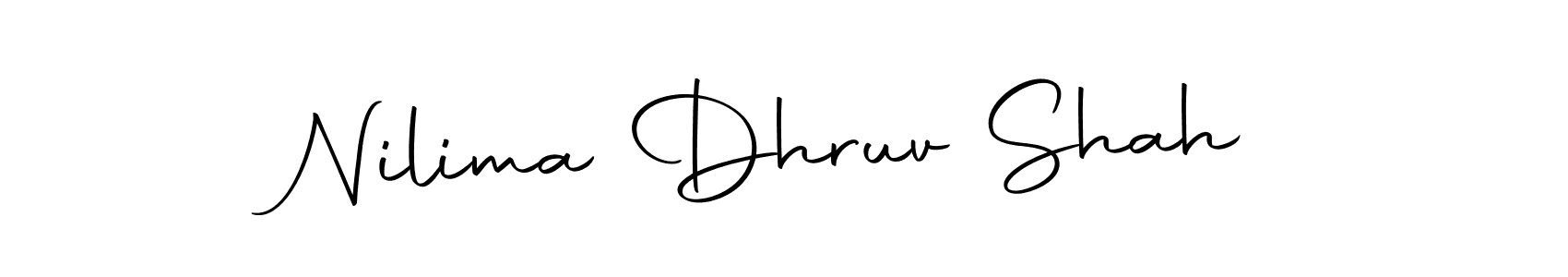 Use a signature maker to create a handwritten signature online. With this signature software, you can design (Autography-DOLnW) your own signature for name Nilima Dhruv Shah. Nilima Dhruv Shah signature style 10 images and pictures png
