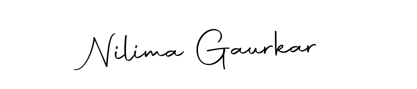 You can use this online signature creator to create a handwritten signature for the name Nilima Gaurkar. This is the best online autograph maker. Nilima Gaurkar signature style 10 images and pictures png