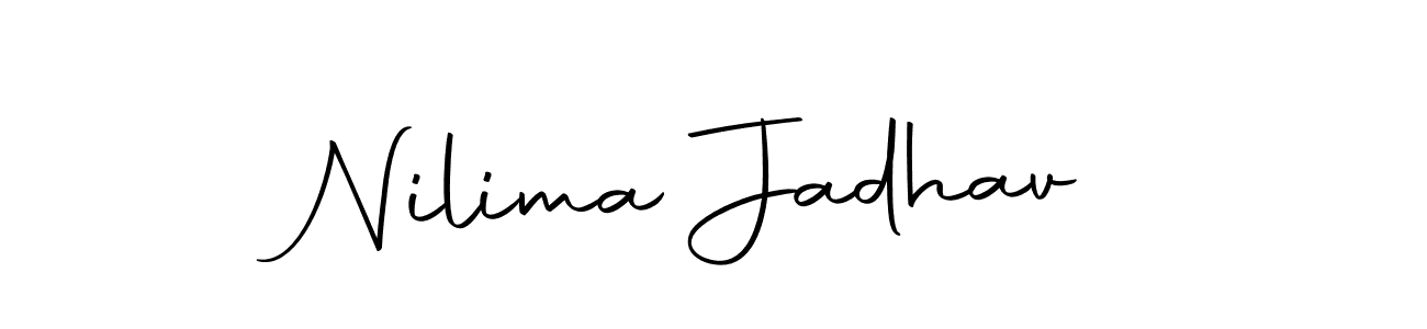 Also we have Nilima Jadhav name is the best signature style. Create professional handwritten signature collection using Autography-DOLnW autograph style. Nilima Jadhav signature style 10 images and pictures png