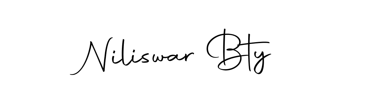 You can use this online signature creator to create a handwritten signature for the name Niliswar Bty. This is the best online autograph maker. Niliswar Bty signature style 10 images and pictures png