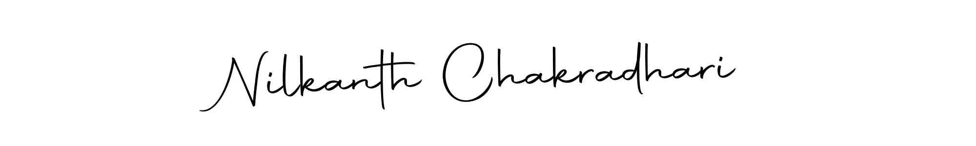 Similarly Autography-DOLnW is the best handwritten signature design. Signature creator online .You can use it as an online autograph creator for name Nilkanth Chakradhari. Nilkanth Chakradhari signature style 10 images and pictures png