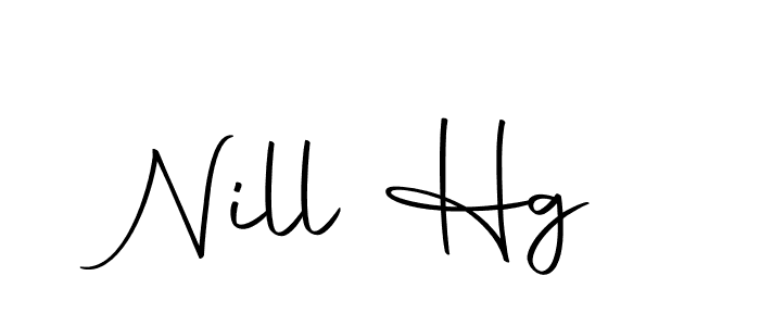 Autography-DOLnW is a professional signature style that is perfect for those who want to add a touch of class to their signature. It is also a great choice for those who want to make their signature more unique. Get Nill Hg name to fancy signature for free. Nill Hg signature style 10 images and pictures png