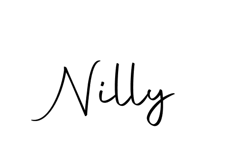 Autography-DOLnW is a professional signature style that is perfect for those who want to add a touch of class to their signature. It is also a great choice for those who want to make their signature more unique. Get Nilly name to fancy signature for free. Nilly signature style 10 images and pictures png