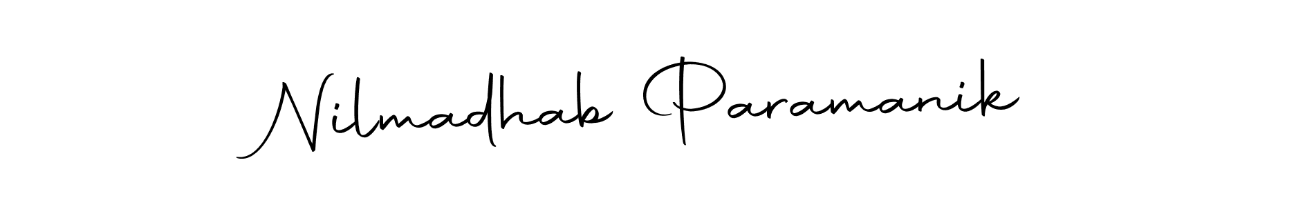 Also we have Nilmadhab Paramanik name is the best signature style. Create professional handwritten signature collection using Autography-DOLnW autograph style. Nilmadhab Paramanik signature style 10 images and pictures png