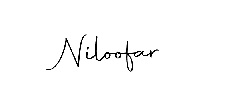 Make a beautiful signature design for name Niloofar. Use this online signature maker to create a handwritten signature for free. Niloofar signature style 10 images and pictures png