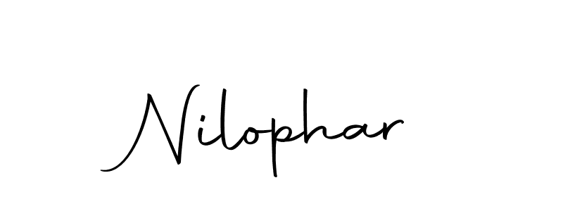 You should practise on your own different ways (Autography-DOLnW) to write your name (Nilophar) in signature. don't let someone else do it for you. Nilophar signature style 10 images and pictures png