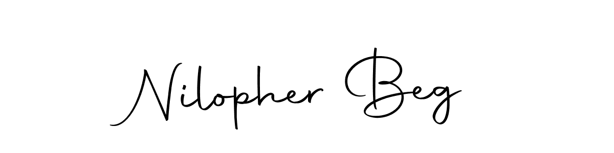 Make a beautiful signature design for name Nilopher Beg. Use this online signature maker to create a handwritten signature for free. Nilopher Beg signature style 10 images and pictures png