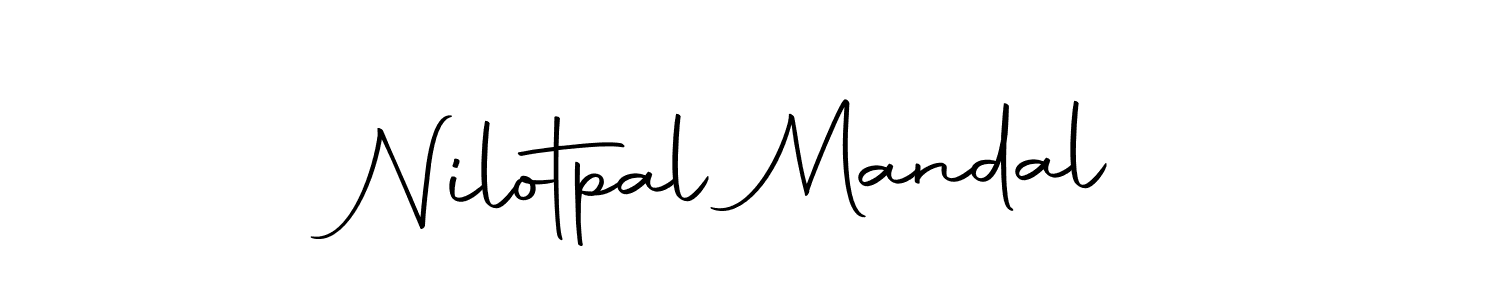 Use a signature maker to create a handwritten signature online. With this signature software, you can design (Autography-DOLnW) your own signature for name Nilotpal Mandal. Nilotpal Mandal signature style 10 images and pictures png