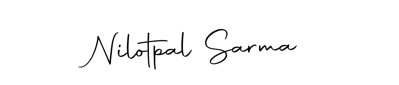 Also we have Nilotpal Sarma name is the best signature style. Create professional handwritten signature collection using Autography-DOLnW autograph style. Nilotpal Sarma signature style 10 images and pictures png