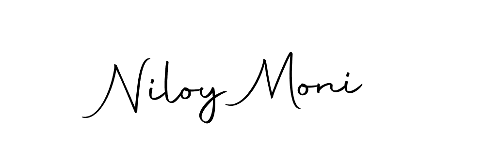 Use a signature maker to create a handwritten signature online. With this signature software, you can design (Autography-DOLnW) your own signature for name Niloy Moni. Niloy Moni signature style 10 images and pictures png