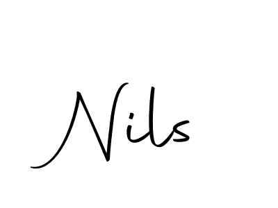 Use a signature maker to create a handwritten signature online. With this signature software, you can design (Autography-DOLnW) your own signature for name Nils. Nils signature style 10 images and pictures png