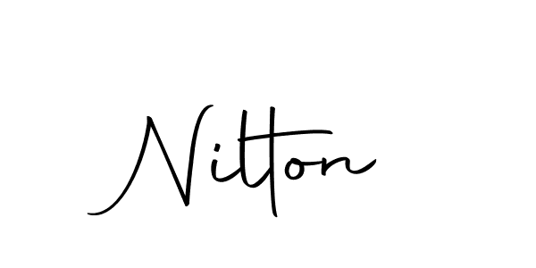 Here are the top 10 professional signature styles for the name Nilton. These are the best autograph styles you can use for your name. Nilton signature style 10 images and pictures png
