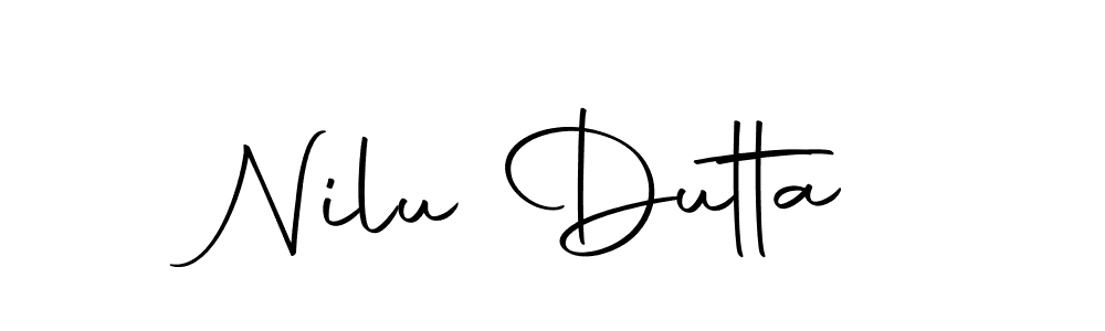 Similarly Autography-DOLnW is the best handwritten signature design. Signature creator online .You can use it as an online autograph creator for name Nilu Dutta. Nilu Dutta signature style 10 images and pictures png