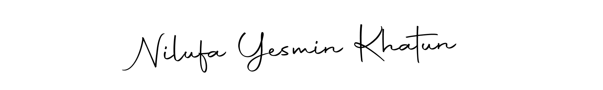 This is the best signature style for the Nilufa Yesmin Khatun name. Also you like these signature font (Autography-DOLnW). Mix name signature. Nilufa Yesmin Khatun signature style 10 images and pictures png