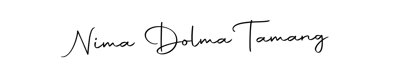 You should practise on your own different ways (Autography-DOLnW) to write your name (Nima Dolma Tamang) in signature. don't let someone else do it for you. Nima Dolma Tamang signature style 10 images and pictures png