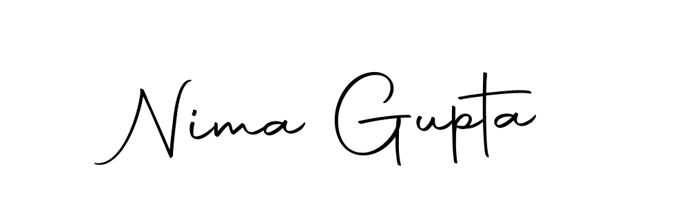 Here are the top 10 professional signature styles for the name Nima Gupta. These are the best autograph styles you can use for your name. Nima Gupta signature style 10 images and pictures png