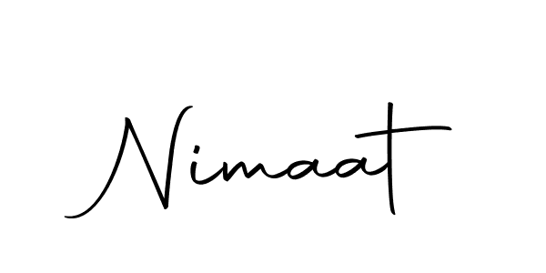 Make a beautiful signature design for name Nimaat. Use this online signature maker to create a handwritten signature for free. Nimaat signature style 10 images and pictures png