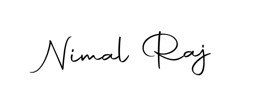 Here are the top 10 professional signature styles for the name Nimal Raj. These are the best autograph styles you can use for your name. Nimal Raj signature style 10 images and pictures png