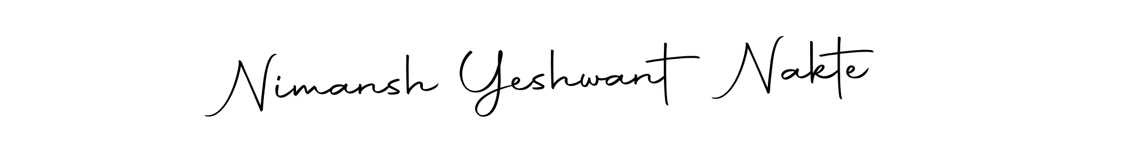 if you are searching for the best signature style for your name Nimansh Yeshwant Nakte. so please give up your signature search. here we have designed multiple signature styles  using Autography-DOLnW. Nimansh Yeshwant Nakte signature style 10 images and pictures png