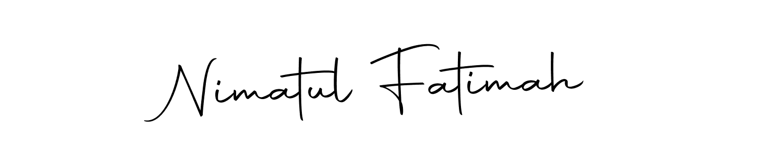 if you are searching for the best signature style for your name Nimatul Fatimah. so please give up your signature search. here we have designed multiple signature styles  using Autography-DOLnW. Nimatul Fatimah signature style 10 images and pictures png