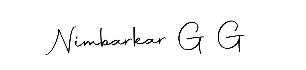 You can use this online signature creator to create a handwritten signature for the name Nimbarkar G G. This is the best online autograph maker. Nimbarkar G G signature style 10 images and pictures png