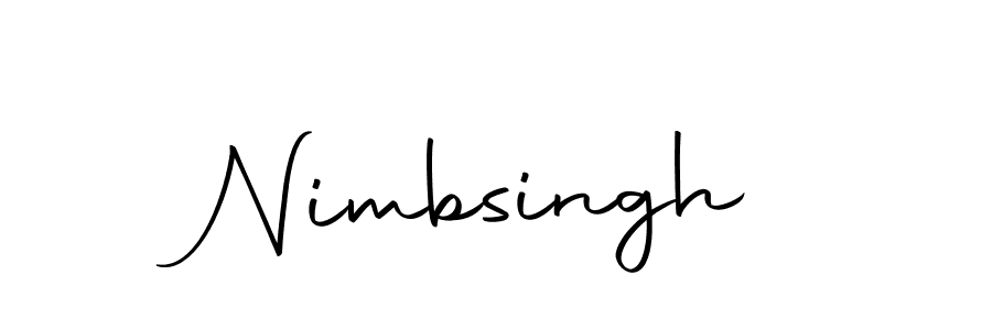 The best way (Autography-DOLnW) to make a short signature is to pick only two or three words in your name. The name Nimbsingh include a total of six letters. For converting this name. Nimbsingh signature style 10 images and pictures png