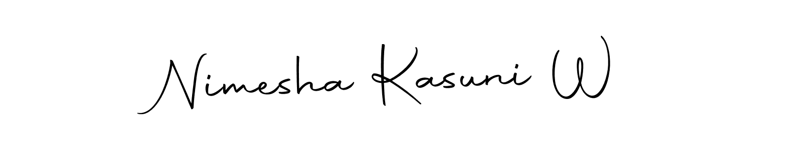 Similarly Autography-DOLnW is the best handwritten signature design. Signature creator online .You can use it as an online autograph creator for name Nimesha Kasuni W. Nimesha Kasuni W signature style 10 images and pictures png