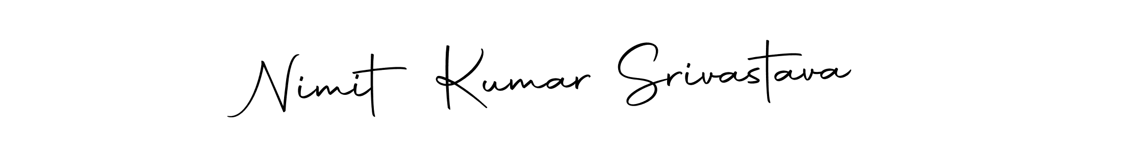 It looks lik you need a new signature style for name Nimit Kumar Srivastava. Design unique handwritten (Autography-DOLnW) signature with our free signature maker in just a few clicks. Nimit Kumar Srivastava signature style 10 images and pictures png