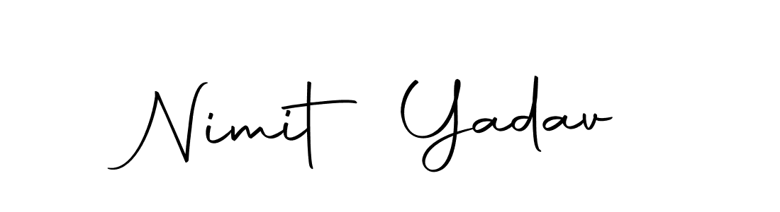 Make a beautiful signature design for name Nimit Yadav. Use this online signature maker to create a handwritten signature for free. Nimit Yadav signature style 10 images and pictures png