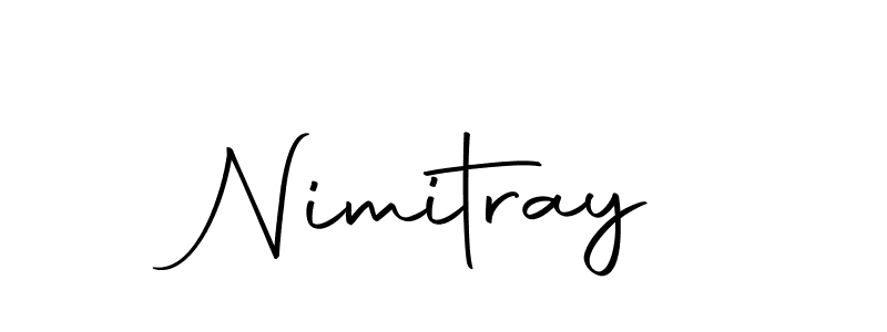Create a beautiful signature design for name Nimitray. With this signature (Autography-DOLnW) fonts, you can make a handwritten signature for free. Nimitray signature style 10 images and pictures png