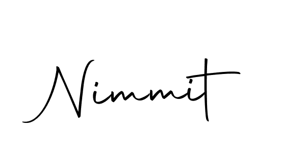 How to make Nimmit name signature. Use Autography-DOLnW style for creating short signs online. This is the latest handwritten sign. Nimmit signature style 10 images and pictures png