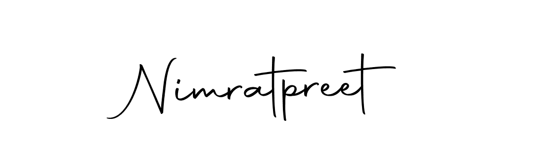 Nimratpreet stylish signature style. Best Handwritten Sign (Autography-DOLnW) for my name. Handwritten Signature Collection Ideas for my name Nimratpreet. Nimratpreet signature style 10 images and pictures png