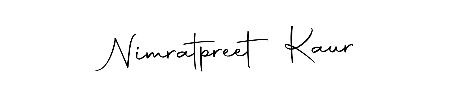Nimratpreet Kaur stylish signature style. Best Handwritten Sign (Autography-DOLnW) for my name. Handwritten Signature Collection Ideas for my name Nimratpreet Kaur. Nimratpreet Kaur signature style 10 images and pictures png