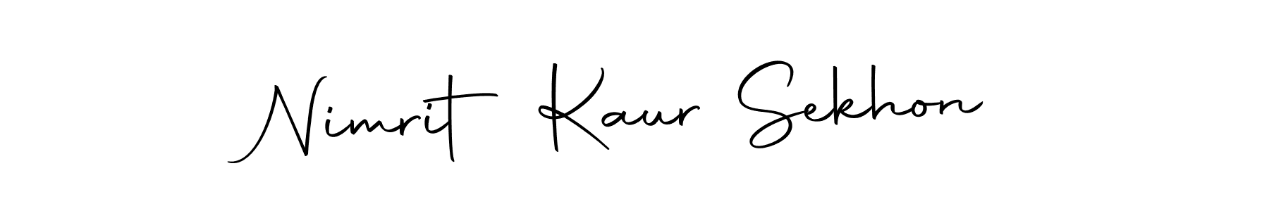 Also You can easily find your signature by using the search form. We will create Nimrit Kaur Sekhon name handwritten signature images for you free of cost using Autography-DOLnW sign style. Nimrit Kaur Sekhon signature style 10 images and pictures png