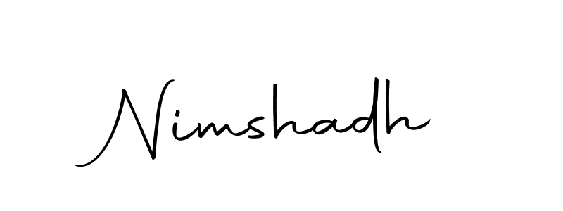 It looks lik you need a new signature style for name Nimshadh. Design unique handwritten (Autography-DOLnW) signature with our free signature maker in just a few clicks. Nimshadh signature style 10 images and pictures png