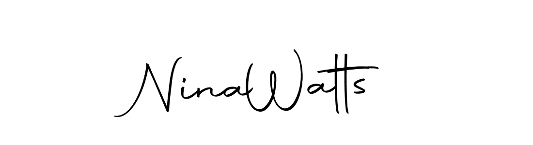 Best and Professional Signature Style for Nina  Watts. Autography-DOLnW Best Signature Style Collection. Nina  Watts signature style 10 images and pictures png