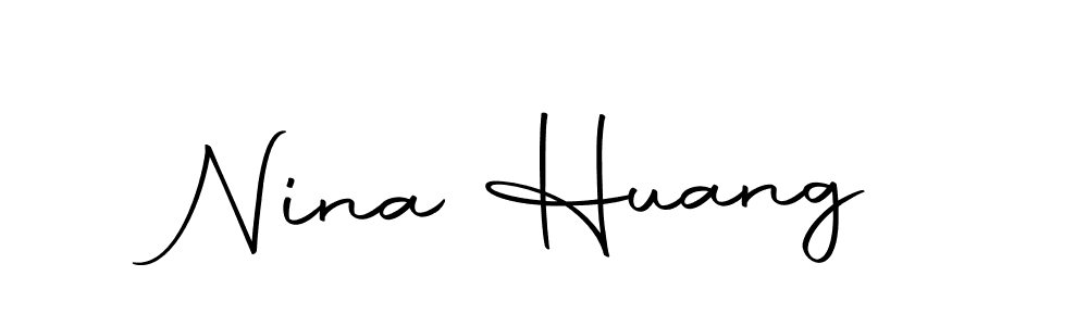 Use a signature maker to create a handwritten signature online. With this signature software, you can design (Autography-DOLnW) your own signature for name Nina Huang. Nina Huang signature style 10 images and pictures png