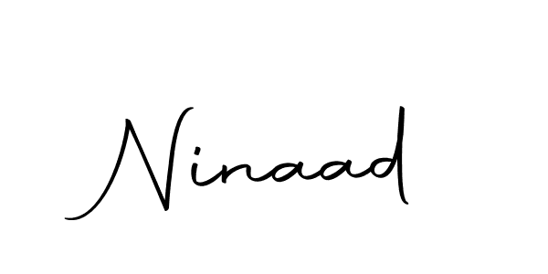 Design your own signature with our free online signature maker. With this signature software, you can create a handwritten (Autography-DOLnW) signature for name Ninaad. Ninaad signature style 10 images and pictures png