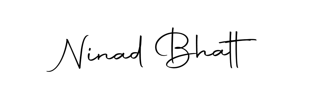 Use a signature maker to create a handwritten signature online. With this signature software, you can design (Autography-DOLnW) your own signature for name Ninad Bhatt. Ninad Bhatt signature style 10 images and pictures png