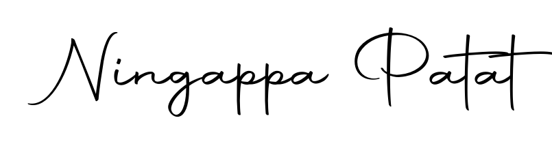 Transform the name Ningappa Patat into a signature masterpiece using Autography-DOLnW font. Ideal for photographers, artists, and creators looking for watermarks. Ningappa Patat signature style 10 images and pictures png