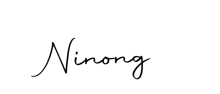 Use a signature maker to create a handwritten signature online. With this signature software, you can design (Autography-DOLnW) your own signature for name Ninong . Ninong  signature style 10 images and pictures png
