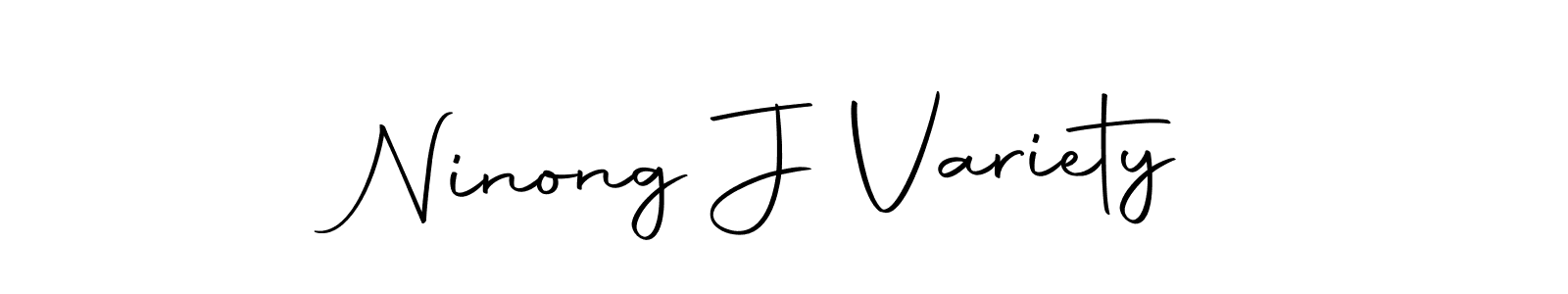 It looks lik you need a new signature style for name Ninong J Variety. Design unique handwritten (Autography-DOLnW) signature with our free signature maker in just a few clicks. Ninong J Variety signature style 10 images and pictures png